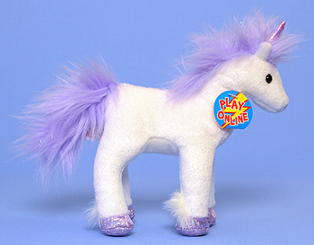 Fable - unicorn - Ty Beanie Babies 2.0