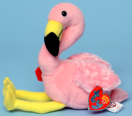 Splits - flamingo - Ty Beanie Baby 2.0