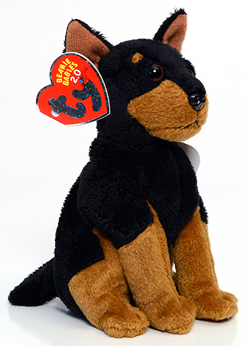 Trooper - doberman pinscher - Ty Beanie Baby 2.0