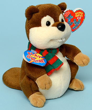 Yule - beaver - Ty Beanie Baby 2.0