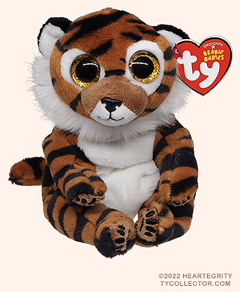 Clawdia - tiger - Ty Beanie Babies (Bellies)