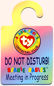 BBOC Door knob hanger (Do Not Disturb) - front