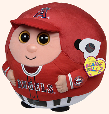 Angels (large) - baseball player - Ty Beanie Ballz