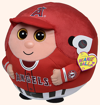 Angels (large) - baseball player - Ty Beanie Ballz