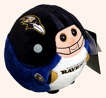 Baltimore Ravens - football player - Ty Beanie Ballz