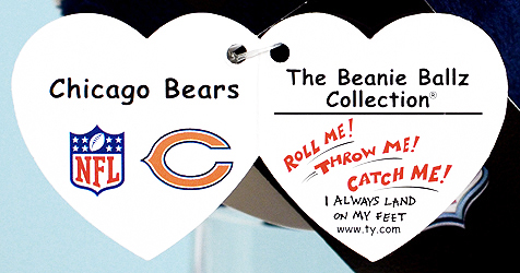 Chicago Bears - swing tag inside