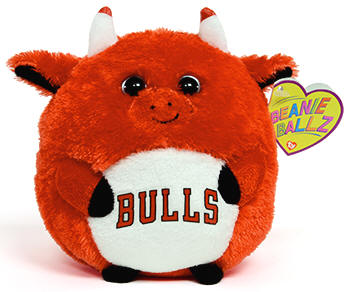 Chicago Bulls - bull - Ty Beanie Ballz