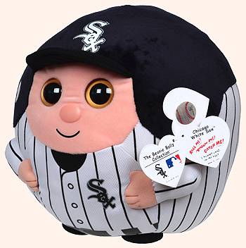 Chicago White Sox (large) - baseball player - Ty Beanie Ballz