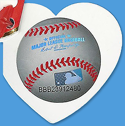 Curve - extra swing tag showing MLB logo
