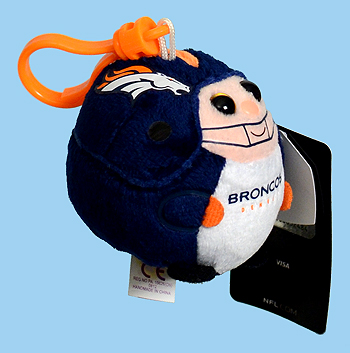 Denver Broncos (key-clip) - football player - Ty Beanie Ballz