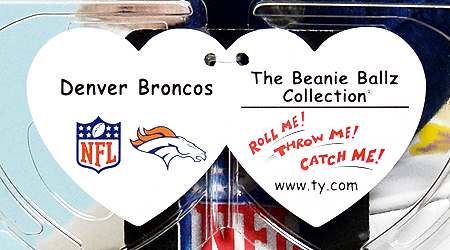 Denver Broncos - swing tag inside