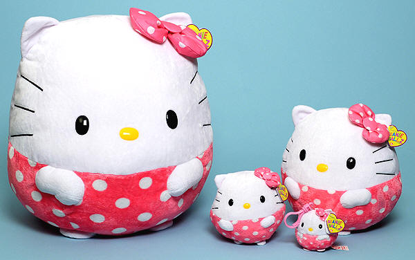 Hello Kitty Beanie Ballz - all four sizes