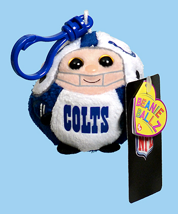 Indianapolis Colts (key-clip) - football player - Ty Beanie Ballz