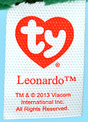 Leonardo - tush tag front