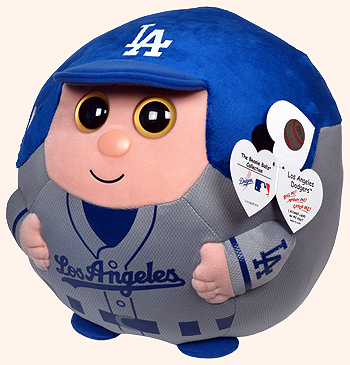 Los Angeges Dodgers (large) - baseball player - Ty Beanie Ballz