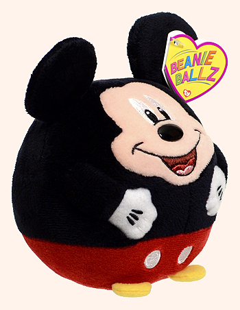 Mickey - mouse - Ty Beanie Ballz