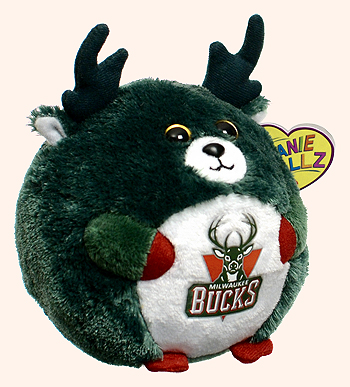 Milwaukee Bucks - buck - Ty Beanie Ballz