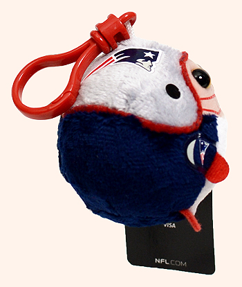 New England Patriots (key-clip) - football player - Ty Beanie Ballz