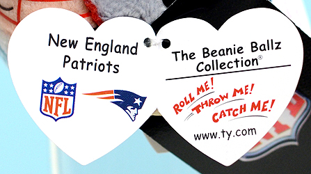 New England Patriots (key-clip) - swing tag inside