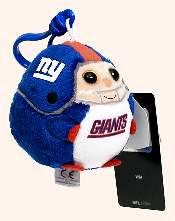 New York Giants (key-clip) - football player - Ty Beanie Ballz