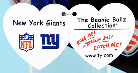 New York Giants (key-clip) - swing tag inside