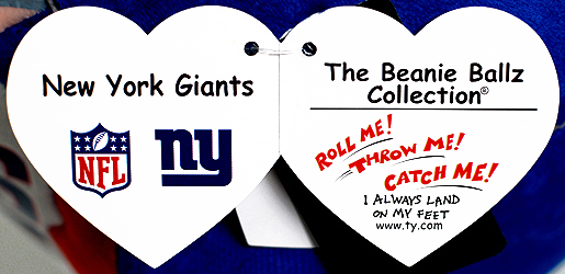 New York Giants (large) - swing tag inside