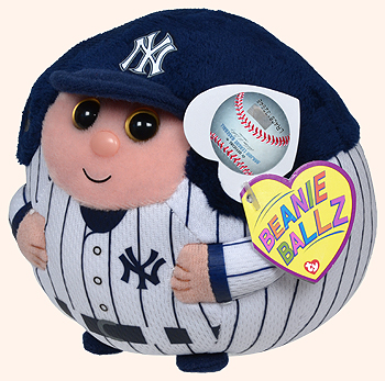 New York Yankees - baseball player - Ty Beanie Ballz