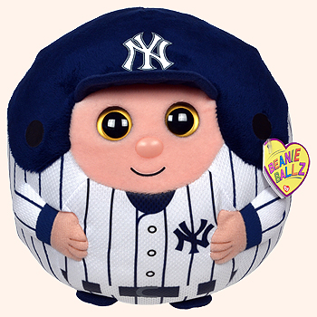 New York Yankees (medium) - baseball player - Ty Beanie Ballz
