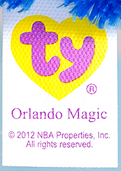Orlando Magic - tush tag front