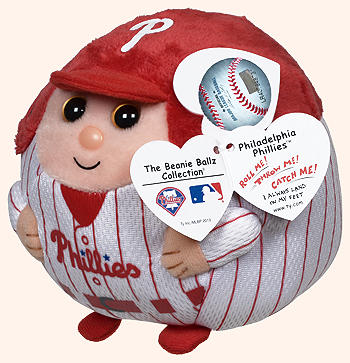 Philadelphia Phillies - baseball player - Ty Beanie Ballz