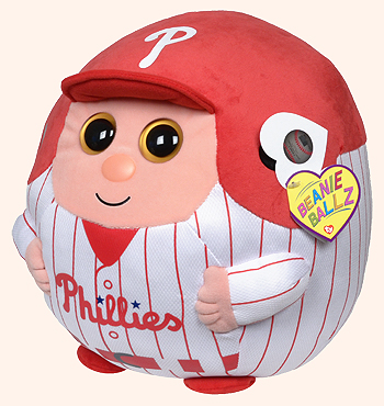 Philadelphia Phillies (large) - baseball player - Ty Beanie Ballz