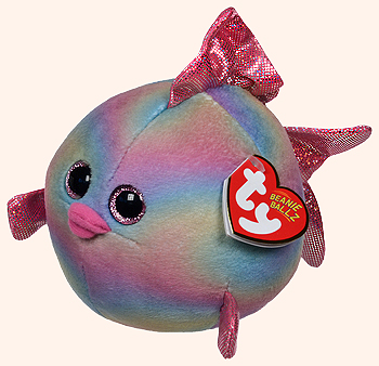 Rainbow - fish - Ty Beanie Ballz