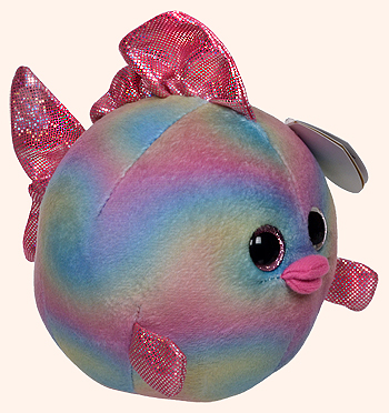 Rainbow - fish - Ty Beanie Ballz