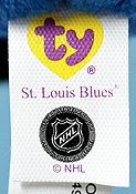 St. Louis Blues - tush tag front