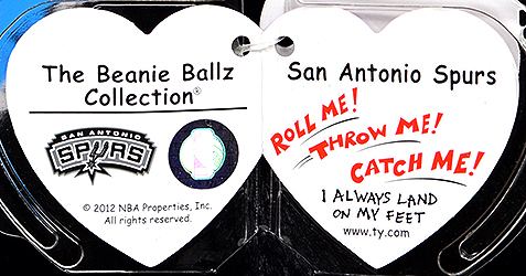 San Antonio Spurs - swing tag inside