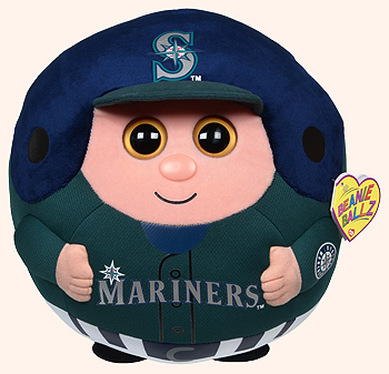 Seattle Mariners (large) - baseball player - Ty Beanie Ballz