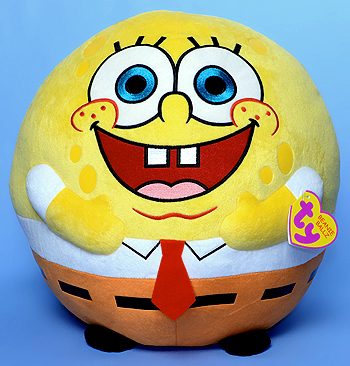 SpongeBob (large) - sponge - Ty Beanie Ballz