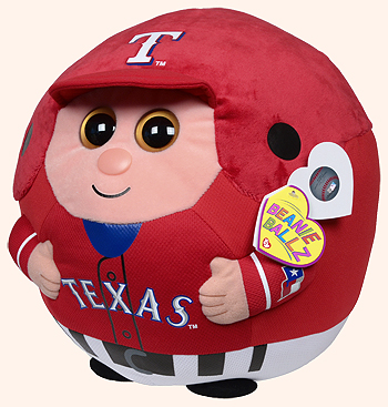 Texas Rangers (large) - baseball player - Ty Beanie Ballz