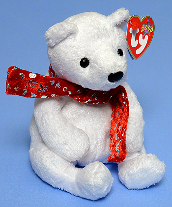 2000 Holiday Teddy - bear - Ty Beanie Baby