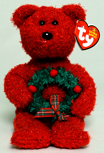 2006 Holiday Teddy - Ty Beanie Babies