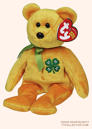 4-H - bear - Ty Beanie Babies