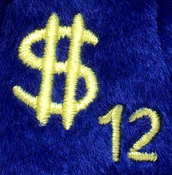Billionaire 12 - bear - embroidered chest emblem