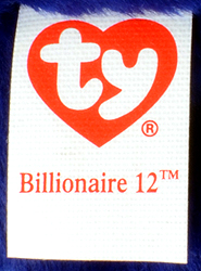 Billionaire 12 - tush tag front
