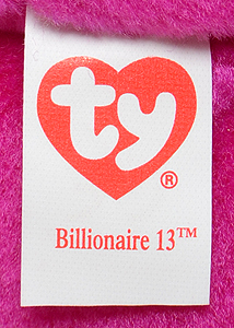Billionaire 13 - tush tag front