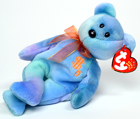 Billionaire 5 - bear - Ty Beanie Babies