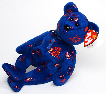 Billionaire 7 - bear - Ty Beanie Babies