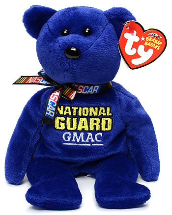Casey Mears #25 (front) - bear - Ty Beanie Babies