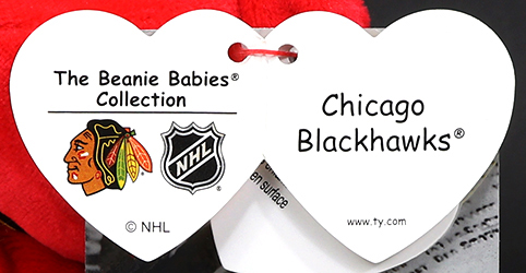 Chicago Blackhawks - swing tag inside