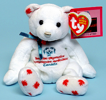 Courageously (Special Olympics Festival) - bear - Ty Beanie Babies