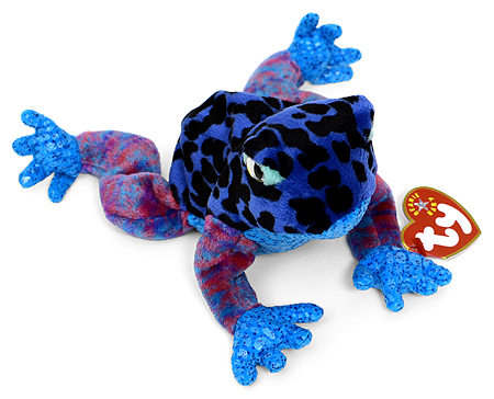 Dart - rainforest blue frog - Ty Beanie Baby